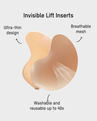 Mango Shaped Breathable Self-Adhesive Invisible Bra (2 Pack)