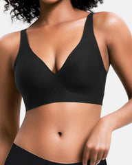 Wireless Womens Push Up Deep V Everyday Bras
