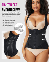 PowerMesh Double-Layer Waist Trainer Shapewear
