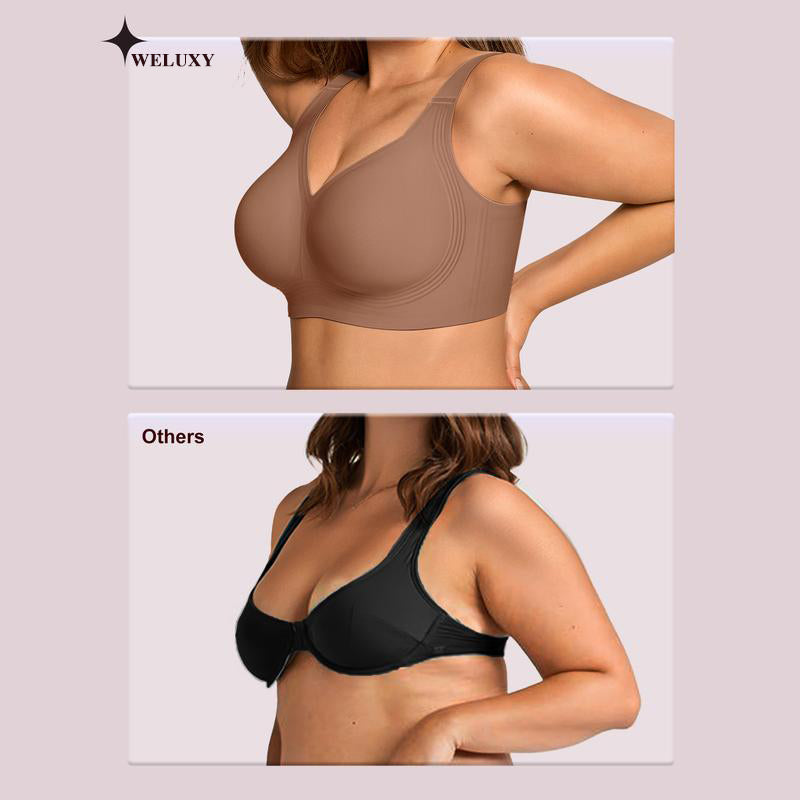 Comfortable Wireless Full Coverage Jelly Smoothing Bra