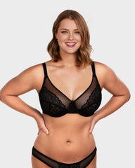 Full Coverage Lace Minimizer Bra