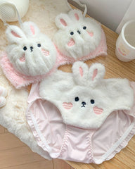 Plushy Set 2-Pieces Lingerie Set