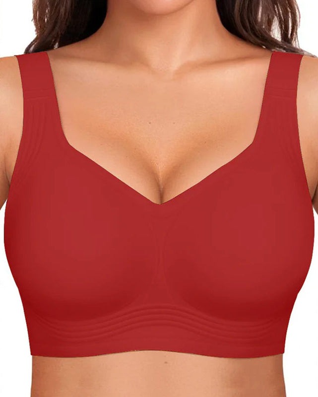 Comfortable Wireless Full Coverage Jelly Smoothing Bra