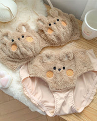 Plushy Set 2-Pieces Lingerie Set
