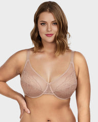 Full Coverage Lace Minimizer Bra