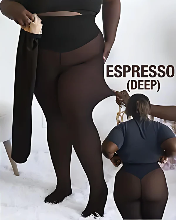 Compression  One-Seam Shaping Fleece Leggings