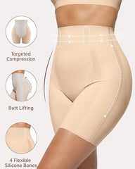 Tummy Control Butt Lifting Shapewear Breathable Comfortable Shorts