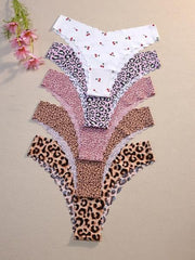 Seamless Wave-Edged Panties (10 Pack)