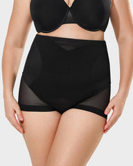 High Waist Mesh Tummy Control Butt Lifting Shaping Panty