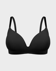 Seamless One-Piece Molded Wireless Bra