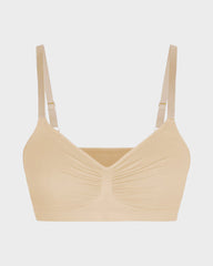 Women's Full Coverage Non-Padded Wireless Sculpt Bra