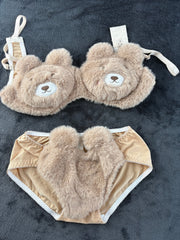 Plushy Set 2-Pieces Lingerie Set