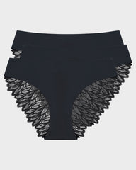 Lace No Show Seamless Cheeky Panty (3 Pack)